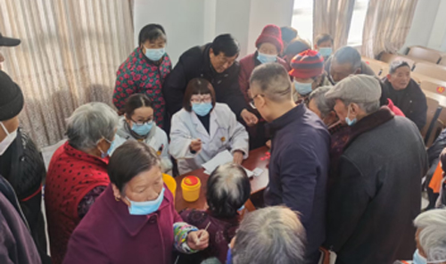 蠡景护理站：爱心便民义诊