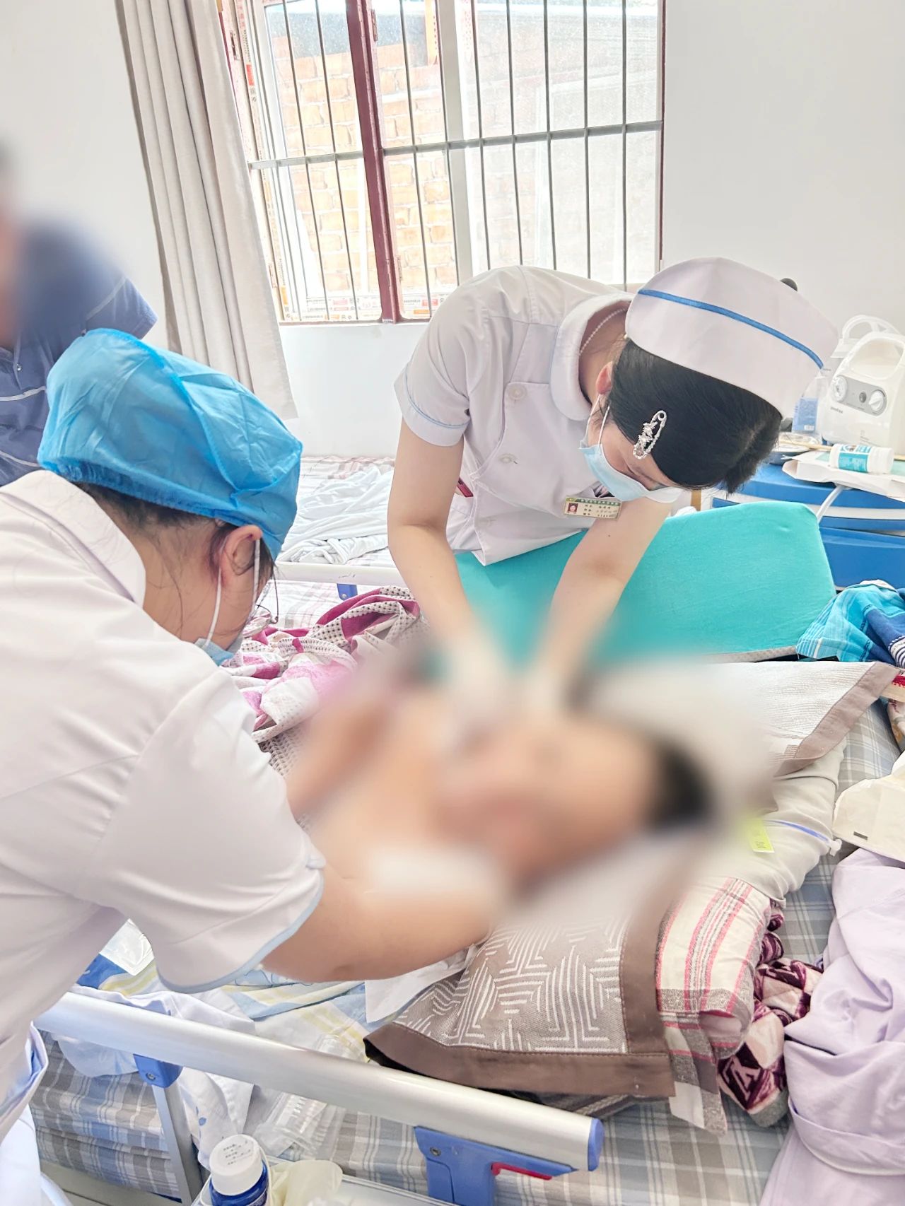 烈日灼灼，如约守护！省中江北院区“互联网+护理服务”专业照护到家